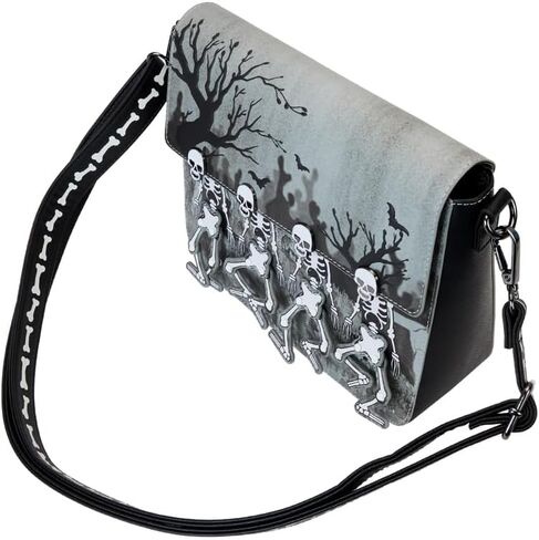 Loungefly Disney Skeleton Dance Crossbody Bag in Saudi Arabia
