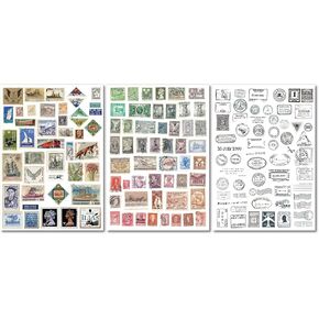 Rub On Transfers for Crafts Pressure Transfer Stickers Fit Cloth Glass Acrylic Wood Furniture Stone Scrapbooking Stuff Small Vintage Junk Journal Supplies (Alphabet)
