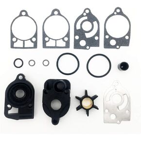 Water Pump Repair Kit Replacement For Mercury and Mariner Outboards 30 HP - 70 HP 46-77177A3 18-3324