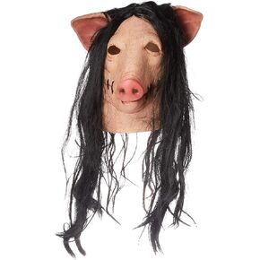 Saw Pig Halloween Mask White