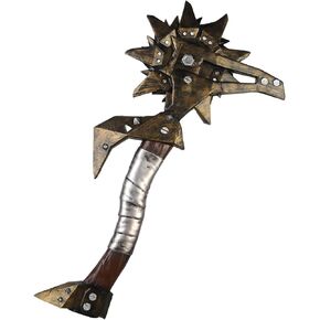 24" Foam Viking Axe LARP Battle Axe Toy Movie Props Weapon for Cosplay Halloween