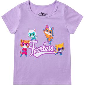 Disney Super Kitties Girls Short Sleeve T-Shirt for Toddler