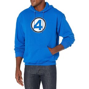 Marvel Fantastic Four Classic Costume Mens Pullover Hoodie