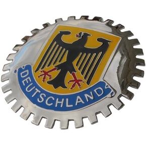 Deutschland car Grille Badge (German Germany)