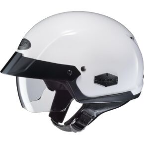 HJC Unisex Adult is-Cruiser Solid White Half Helmet 0824-0109-05