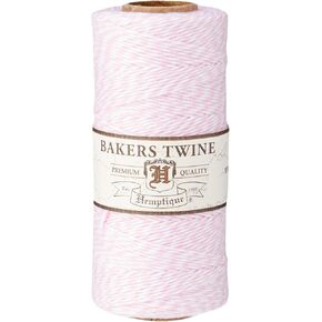 Hemptique BTS2LTPNK-W Baker's Twine Spool, Pink and White in Kuwait