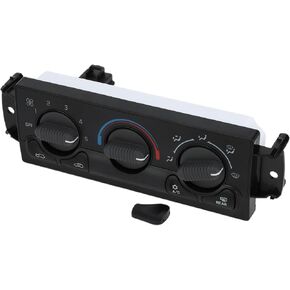 HVAC A/C Heater Climate Control Panel AC Heater Climate Control Switch Unit for Chevrolet Avalanche 1500 2500 2005-2006 Plastic Black