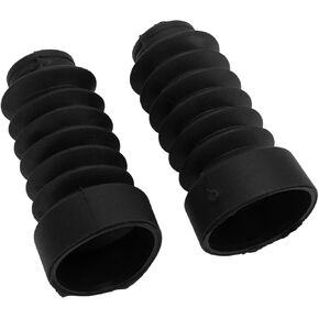 2pcs Anti-crack Rubber Dust Motorcycle Front Fork Boot