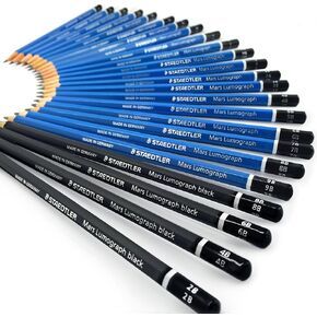 Staedtler Mars Lumograph Drawing Pencils 24/Pkg
