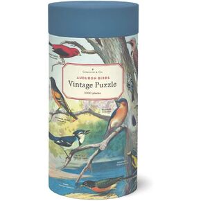 Cavallini 1000 Piece Puzzle, Audubon Birds (PZL/BRD)