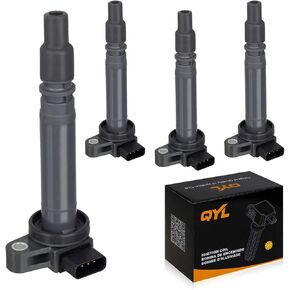 QYL 4Pcs Ignition Coil Pack for Tacoma 2.4L 2.7L UF323 C1305 90919-0223