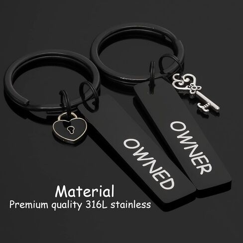 Kivosliviz Owned Owner Keychain Gifts Daddydom Gift Daddydom Keychain in Saudi Arabia