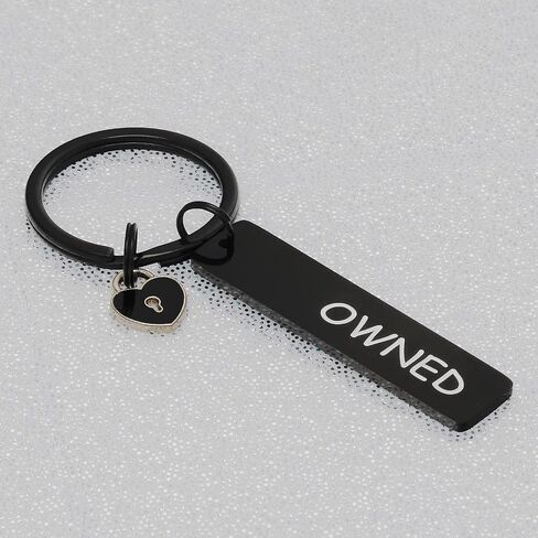 Kivosliviz Owned Owner Keychain Gifts Daddydom Gift Daddydom Keychain in Saudi Arabia