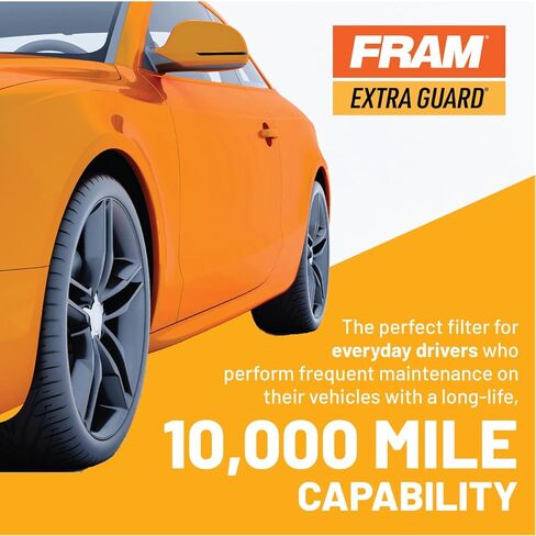 FRAM Ultra Synthetic Automotive Replacement Oil Filter, Designed for Synthetic Oil Changes Lasting up to 20k Miles, XG3614 with SureGrip (Pack of 1) in Kuwait