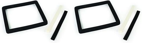 Camco 14-Inch x 14-Inch Universal Camper Roof A/C Gasket Kit | Features a Waterproof Compression Seal, Self-Adhesive Picture Frame Gasket, and Self-Adhesive Leveling Pads (25071) in Saudi Arabia