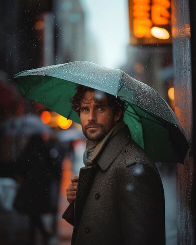 Parquet Auto Open Telescopic Compact Umbrella in Kuwait