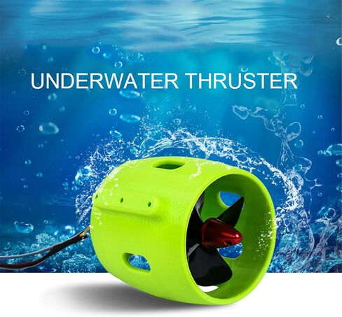 12V-24V 20A Underwater Thruster Motor 4 Blades Propeller Propulsion 30-200W Part for ROV RC Bait Tug Boat (clockwise Motor+1pc counterclockwise Motor) in Kuwait