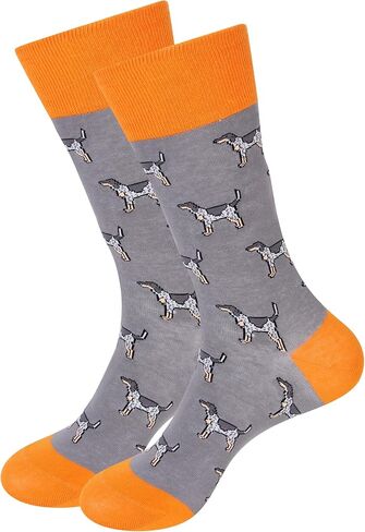Tennessee Checkerboard Orange & White Men's Socks | TN Apparel | Vols Socks | Gift for TN Volunteer Alumni & Fans in Kuwait