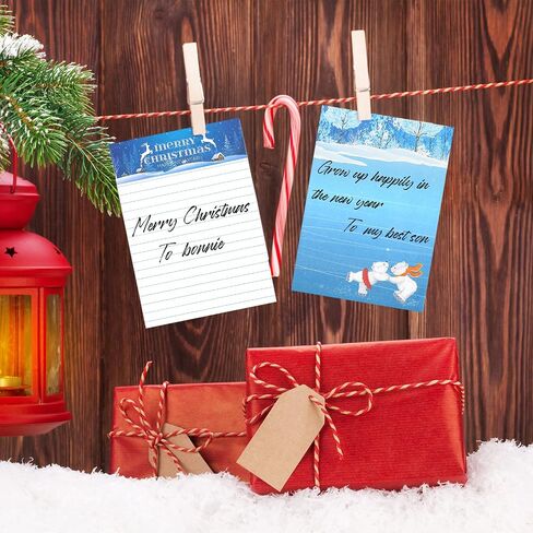 6 Pieces Holiday Notepads Winter Theme Note Pads Christmas Notepad for Shopping List Teachers Home Office School Supplies (Classic Style) in Saudi Arabia