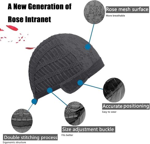 شعر مستعار ريم مع عصابة رأس X دبابيس زهرة القوس، شعر مستعار كوسبلاي أنمي ريم، شعر مستعار بوب أزرق قصير للنساء والفتيات in Kuwait