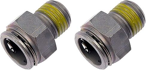 Dorman 800-604 Transmission Line Connector With 3/8 Tube X 1/4-18 In. Thread Compatible with Select Models in Kuwait