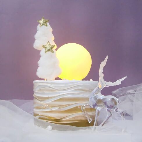 Cake Topper, Led Cake Decor for Kids,Light Party Supply Gifts for Boys, Birthday Cake Topper for Gifts in Saudi Arabia