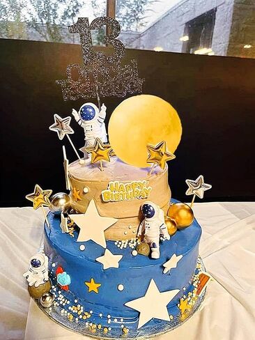 Cake Topper, Led Cake Decor for Kids,Light Party Supply Gifts for Boys, Birthday Cake Topper for Gifts in Saudi Arabia