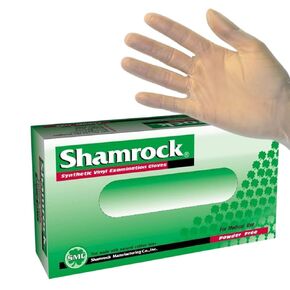 Vinyl Medical Clear Disposable Gloves - 4 mil, Powder-Free, Thin, Large, 20213