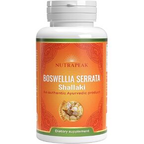 كبسولات مستخلص الأيورفيدا Boswellia | إمداد لمدة 4 أشهر | أحماض البوزويليك 65% | غير معدل وراثيًا | نباتي | 120 كبسولة in Saudi Arabia