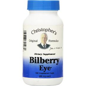 Dr Christopher's Formula Bilberry Eye, 100 Count
