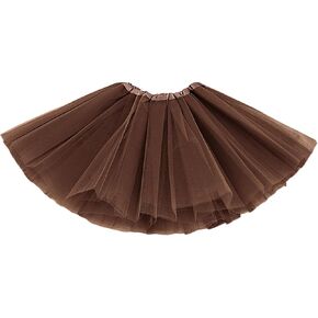 BGFKS Girls 3 Layered Tulle Tutu Skirt with Lining,Princess Ballet Dance Dress for Girls.