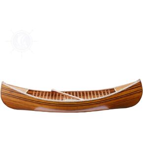 Old Modern Handicrafts Wooden Canoe with Matte Finish