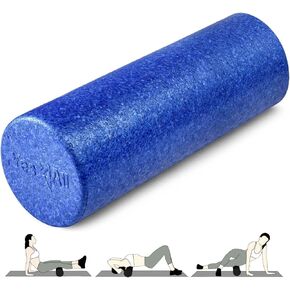 Yes4All High-Density Foam Roller for Back Pain Relief, Yoga, Exercise, Physical Therapy, Muscle Recovery & Deep Tissue Massage - 12, 18, 24, 36 inch