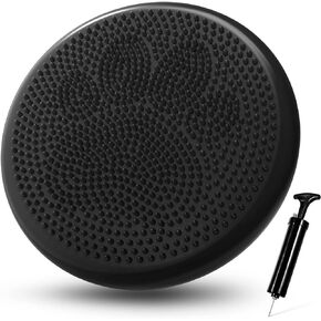 Trideer Wobble Cushion with Inflation Pump - Wiggle Seat for Sensory Kids(Multiple Colors), Core Balance Disc (Extra Thick)