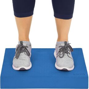 Vive Balance Pad - Foam Large Yoga Mat Trainer for Physical Therapy, Stability Workout, Knee and Ankle Exercise, Strength Training, Rehab - Chair Cushion for Adults, Kids, and Travel