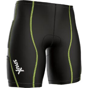 Sparx Energy Compression Triathlon Short Tri Cycling Short Bike Swim Run 7060