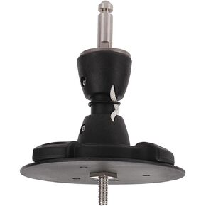 EVTSCAN Adjustable Bolt Windsurfing Mast Base, Universal Joint 360 Degree Swivel, for 35 to 45 mm Mast, Sail, Rig and Board, for Professional Sailor, for Freestyle Windsurfing, Wave Riding