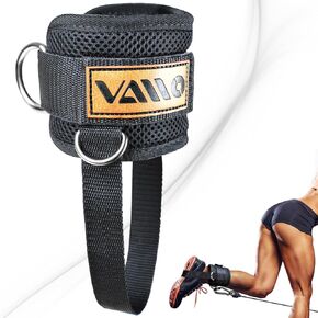 Ankle Straps for Cable Machines,Adjustable Comfort fit Neoprene, Reinforce Double D-Ring - Premium Ankle Cuffs to Improve Abdominal Muscles, Lift The Butts, Tone The Legs for Men & Women