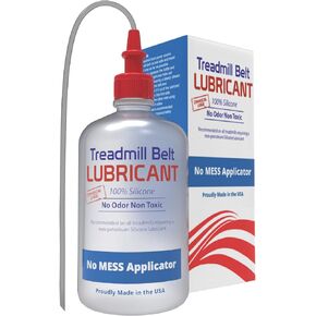 Treadmill Belt Lubricant | 100% Silicone | USA Made | No Odor & No Propellants | Applicator Tube for Full Belt Width Lubrication at a Controlled Flow-So Easy