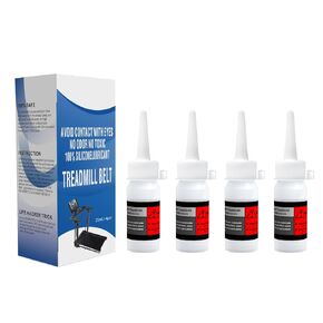 100% Silicone Treadmill Belt Lubricants/Lubes - 25ml/Bottle, No Odor and No Toxic, Easy to Use, Disposable Lubricant, High Temperature Resistant and Stable Lubricant-4pcs