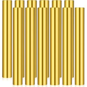Hanaive 12 Pieces Relay Baton Sports Aluminum Track Baton Field Race Batons Running Baton Corrosion Resistant for Students Office Clark Running Outdoor Field Race Tools