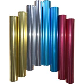 Aluminum Relay Batons for Track and Field Races, Gym, Phy Ed, Running