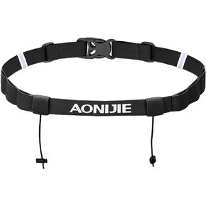 TRIWONDER Running Bib Holder Race Belt Runner Bib Strap Race Number Belt for Triathlon, Marathon, Running, Cycling