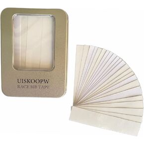 UISKOOPW Race Bibs Running Numbers Bibs Tape Instead Racing Running Race bib Clips Magnets pins Track Bib Numbers for Tryouts Audition Numbers Tape for Marathon Runners Events Sports Games in Kuwait