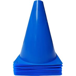 7 Inch Plastic Sport Training Traffic Cone 10 Traffic Safety Cones Sign Sport Soccer Football Training Cones