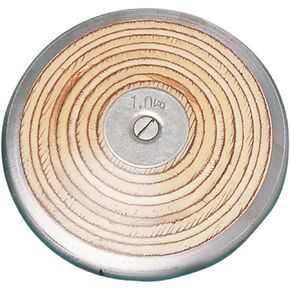 Champion Sports Wood Practice Discus - Available in Multiple Weights