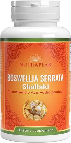 Ayurveda Boswellia Extract Capsules | 4 Months Supply | Boswellic 65% Acids | Non-GMO | Vegan | 120 Capsules in Saudi Arabia