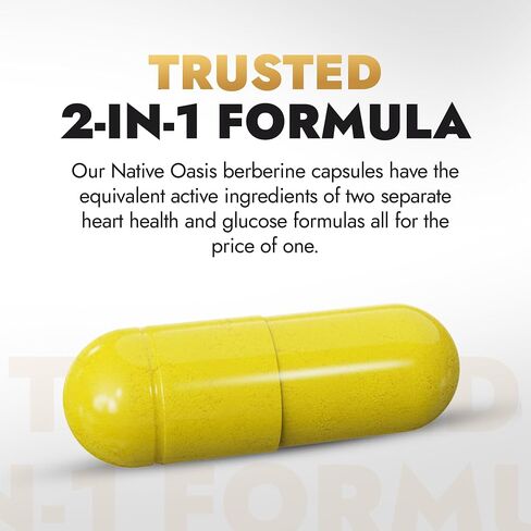 مكمل البربرين مع قرفة سيلان | Berberine HCL 1,200mg Plus Ceylon Cinnamon من سريلانكا لصحة القلب وتخفيف الوزن ودعم المناعة | لا يحتوي على كائنات معدلة وراثيًا، تم اختباره معمليًا، بدون مواد مالئة | 120 قيراط. in Saudi Arabia