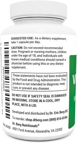 Dr. Berg Natural Vitamin B1 B6 B12 Complex - Allithiamine Vitamin B1 Supplement with 8 Essential Vitamin B Complex for Men & Women Including Thiamin, Niacin, Folate, Magnesium & More - 60 Capsules in Saudi Arabia