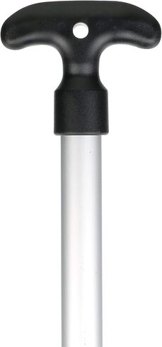 Attwood 11765-1 Canoe Paddle, Aluminum and Plastic, 5-Feet Long, Black Blade, Ergonomic Grip in Kuwait